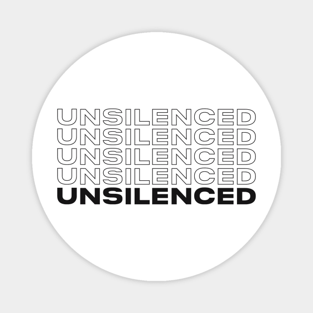 Unsilenced Multi Black Magnet by Unsilenced, Inc